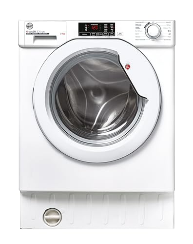 Hoover HBWS 49D1W4-80 Integrated Washing Machine 9kg Load 1400RPM White - B Rated