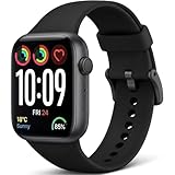 Smart Watch, Fitness Watch for Women Men Old Black