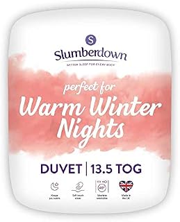 Slumberdown Warm Winter Nights Single Duvet 13.5 Tog Winter Duvet Single Bed