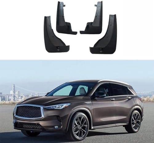 Bavettes voiture Infiniti EX25 EX35 EX37 QX50 accessoires garde-boue