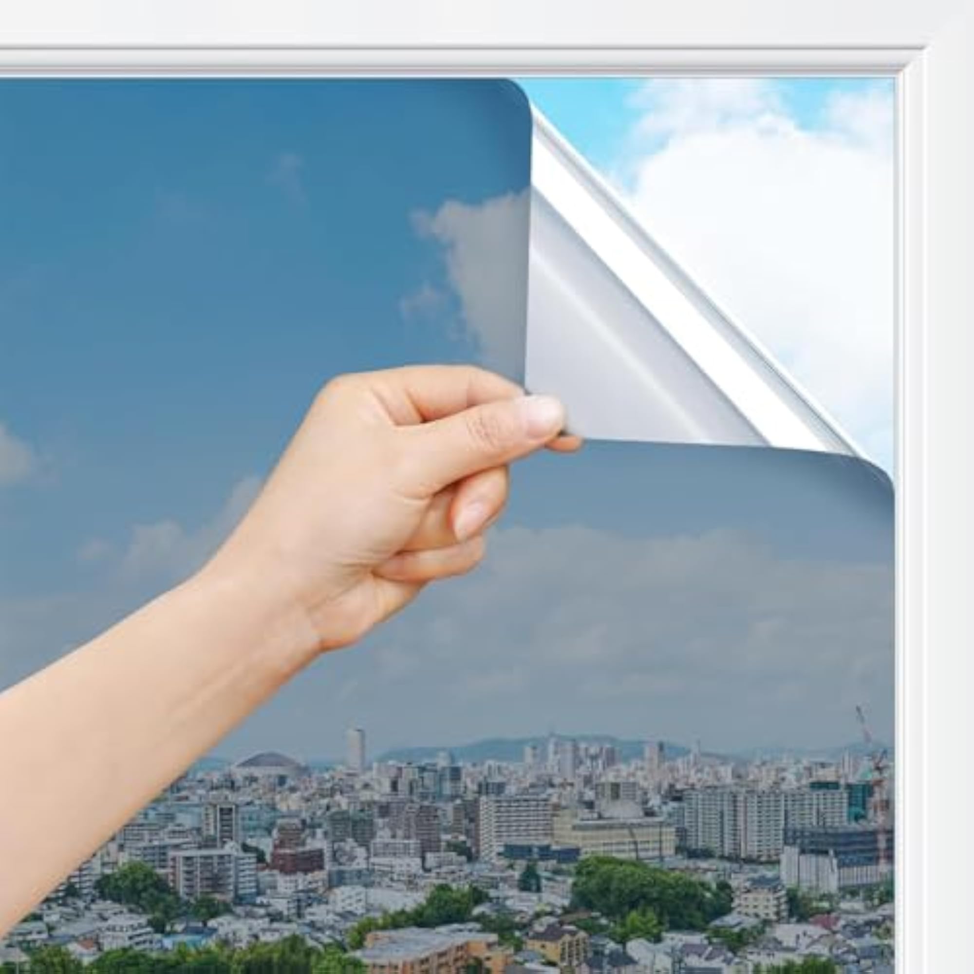 Static Cling Glass Sticker Window Privacy Sheet