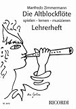 Ausgabe: LEHRERBAND DIE ALTBLOCKFLOETE - LEHRERHEFT - arrangiert für Heft [Noten / Sheetmusic] Komponist: ZIMMERMANN MANFREDO