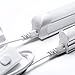 (3-Pack) T5 T8 LED Tube Power Extension Cable with On/Off Switch,LED T5/T8 Light Tube Integrated LED Light Fixture Extension Cable Wire (6FT/1.8M)