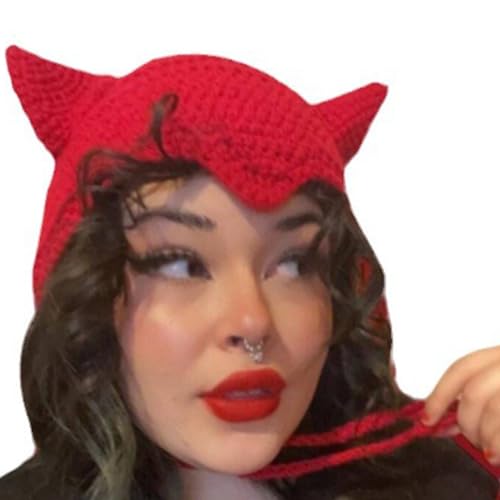 Bonnet d'Halloween en tricot pour vos soirées et chasses aux bonbons