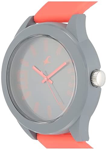 Fastrack Store Fastrack Tees Analog Grey Dial Unisex Watch - Image 3