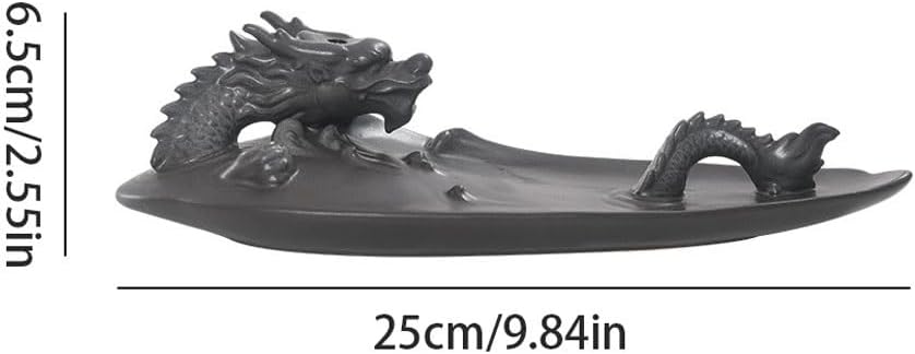 Incense Burner Ceramic Ornaments Incense Holder Backflow Incense Burner Incense Holder Home Indoor Aromatherapy Burner Chinese Incense Burner Backflow Incense Burner
