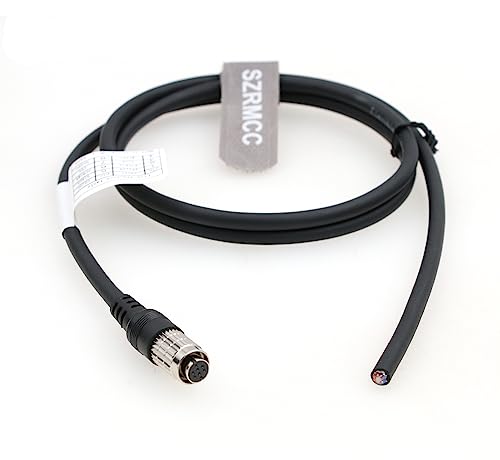 SZRMCC Hirose 8 Pin Female to Open End HR25-7TR-8S Shielded I/O Power Cable Cable for FLIR Allied Vision Mako GigE CCD DAHENG Imaging Industry Machine Vision Camera (1m) by SZRMCC - Used condition - US$21.75
