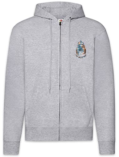 Sweat à Capuche Tutankhamun Urban Backwoods Vest Veste Zippée pour Homme