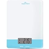 Easy@Home Digital Food Kitchen Scale, Professional Nutritional Calculator - Weight, Calories, Fat, Cholesterol, Carbohydrates - Diet Nutrient Diary Feature，ENC203