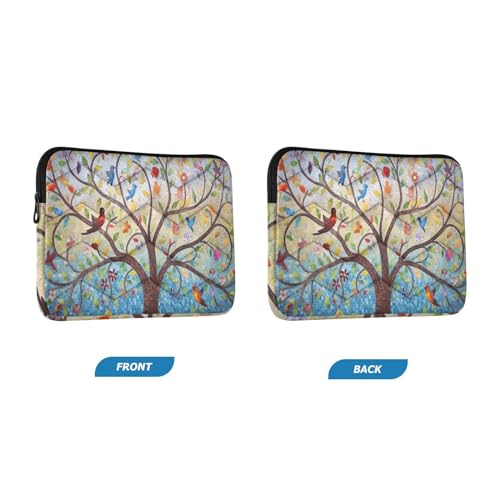 Funda para Laptop de 13-14 Pulgadas con Diseño de Árbol miniatura 2