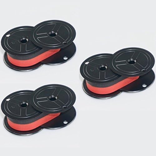 GRC E201BR Compatible Universal Printing Calculator Ribbon Spools for Printing Calculators, POS Systems, Cash Registers, Adding Machines and More (3 Pack)