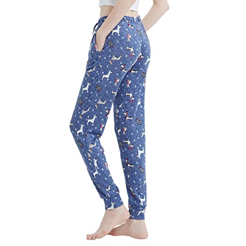 Ss Sailaiya Womens Comfy Pajama Pants Jogger Pants Cute Dog Pajama Bottoms Pj Pants Lounge Wear With Pockets(Dog,X-Large) #TOP1