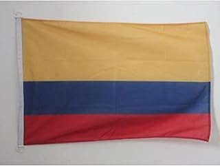 Colombia Nautical Flag 18'' x 12'' - Colombian Flags 30 x 45 cm - Banner 12x18 in for Boat - Drapeau Colombie AZ FLAG