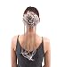 Merrylight Hair Extensions Messy Bun Gray White Braids Ponytail Hairpiece (Mixed Grey&White-M3/60)