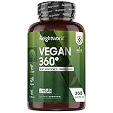 Suministro para 3 Meses, Sin Gluten y Sin Lactosa - El complejo vitamínico y mineral solo contiene ingredientes de origen natural y no contiene gluten ni lactosa. Las vitaminas y minerales se combinan de manera óptima. Con altas dosis de zinc, extracto de semilla de uva, cúrcuma, jengibre, vitamina C natural, extracto de ajo negro, es el suplemento perfecto para veganos.