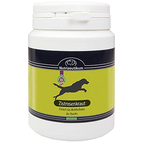 Schecker Nutrizeutikum - Zistrosenkraut für den Hund - pflanzliches Futtermittel für Hunde