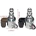 HENGCOOL Transmission Shift Control Solenoid Valve B&C 28400-P6H-013 28500-P6H-013 Compatible with Acura & Honda Vehicles 1998-2006