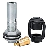 Mit Messing-Steckdose nach DIN 72 591 und Gummistopfen mit Verlierschutz