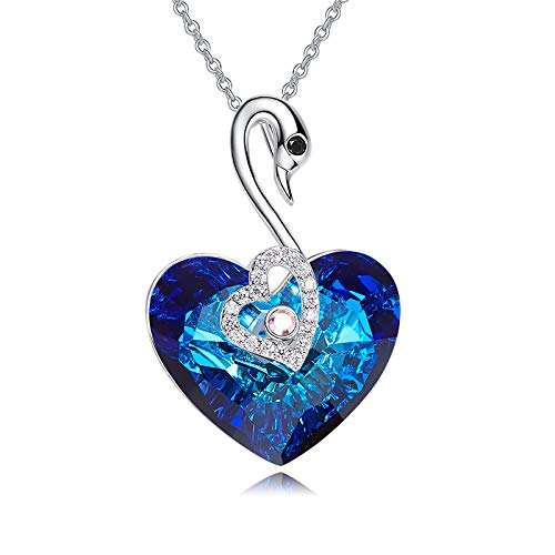 Bijoux de fiançailles cœur en cuivre bleu pour sublimer vos soirées