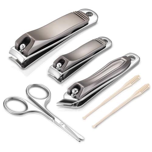 6-in-1 Stainless Steel Manicure Kit for Travel
