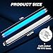 COOSPIDER T8 F10 U/V BL 10W Replacement Light Bulb, CFL Fluorescent Straight Tube Fluorescent Light for Home/Office, 13 Inch Light Tube for 20W Electric Zapper G13 Base, 10W 2PCS