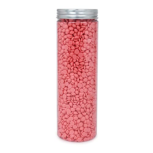 Image of CEMA Professional White Chocolate Bead Wax, 400g, High Flexibility, Stripless (400 Grams, Rose Wax)