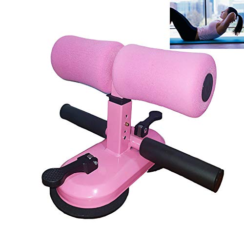 Sit Up Equipment Bar, Portable Adjustable Sit-up Situp Floor Bar Self-Suction Training Equipment