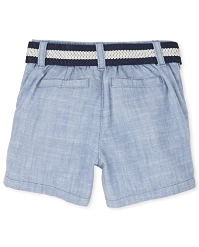 The Children's Place Baby Boys Sleeve Button Down And Shorts 2-Piece Set 2-Pack, Americana Gingham, 12-18 Months #TOP2