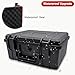 10 Inch Foam Case with Customizable Foam for Test Instruments, Camera Accessories, Equipment, Electronics, and Tools & More – 10.2 x 7.8 x 4.6 Inches