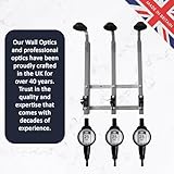 Chabrias Ltd Professional 3 Wall Bar & 25ml Spirit Optics – UK-Made Government-Stamped Liquor Dispenser Rail – Heavy-Duty All-Metal Wall-Mounted Bar Optics System - Image 8
