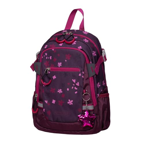 Schneiders Kids Backpack – Ergonomischer Kindergartenrucksack für Jungen & Mädchen – 11L, Wasserabweisend, Leicht (395g), Nachhaltig & kindgerecht Kids Backpack | Berry Blossom