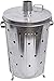 Trendi 90 Litre Extra Large 90L Galvanised Metal Incinerator Recycle Garden Rubbish Fire Wood Burner Burning Leaves