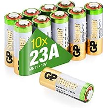 GP 23AE Ultra 23 A 12 V High Voltage Alkaline Battery x10