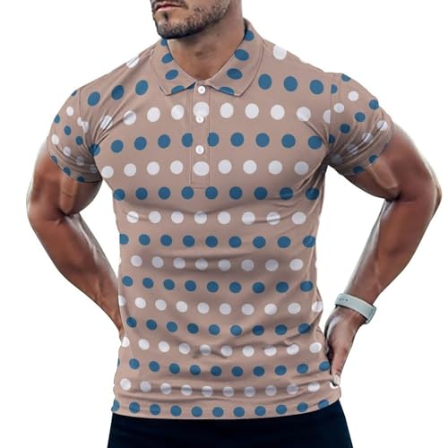 Polo de golf pour homme doux et léger idéal pour le green en été