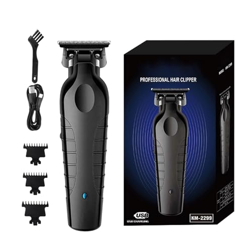 Men’s Grooming Trimmer, Usb Rechargeable Hair Clipper, High Speed Cutting Tool, Compact Travel Friendly Kit, for Home, Dorm, Father, Boyfriend Styling