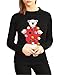 Produktbild NEU Damen 3D Polar Bär Weihnachten Pulli Sizes 10 to 16 - schwarz Polar, 40