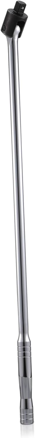Gadpiparty Torque Wrench Angle Socket Wrench Breaker Handle Ratchet Long Breaker Bar for Repairing Hand Tools