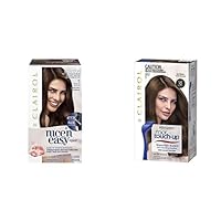 Clairol Holiday Hair Refresh Bundle: Clairol Nice'N Easy Repair 5 Medium Brown + Clairol Root Touch Up Permanent - 5 Medium Brown, For Brown Hair