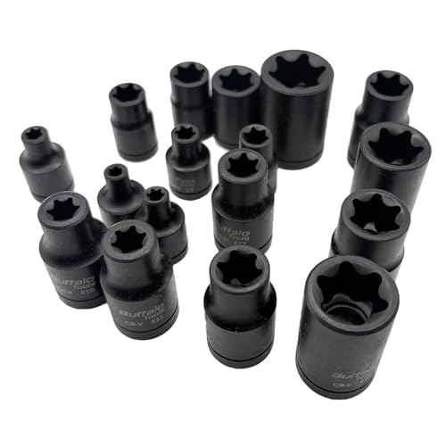 Douilles à impact E-Star E5-E24 pour débloquer les vis TRX externe grippées - 5