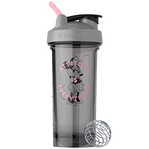 Shaker BlenderBottle Mickey 800ml gourde de sport Attitude is Everything