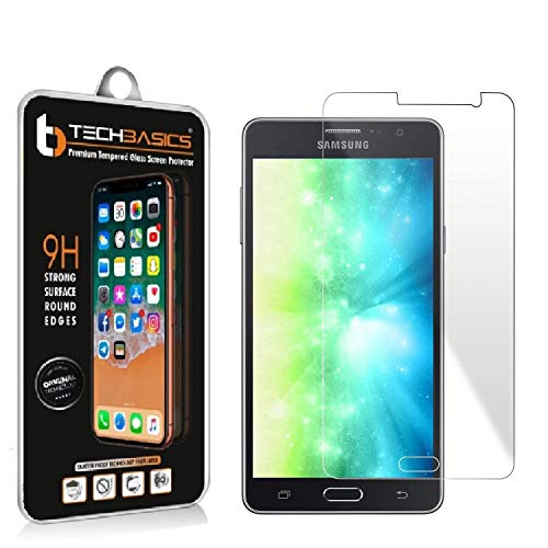 TechBasics TBTGSAMON7MX Tempered Glass Screen Protector for Samsung On 7 (Clear) Deal