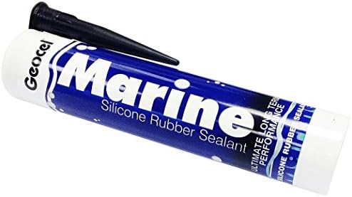 Geocel MSWH Marine Silicone Rubber Sealant, White