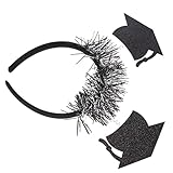 Couvre-chef de la saison de remise des diplômes : couleur classique avec éléments de remise des diplômes, convient à la plupart des étudiants et vous apporte une bonne sensation de port, accessoires pour cheveux de chapeau de remise des diplômes