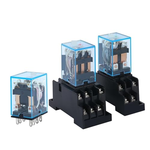 Relais intermédiaire 12V DC miniature HH54P pour circuit basse tension