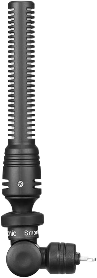 Saramonic SmartMic5 Di | Unidirectional Micro-Shotgun Microphone with Lightning for Apple iPhones and iPads for Videos, Vlogging, Live Streaming, Social Media Updates and More