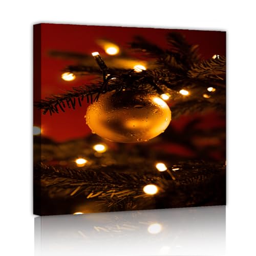 Peinture moderne de Noël TOANGWALL 50x50cm pour réveiller un mur de salon trop vide
