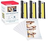 Ces papiers photo compatibles avec le modèle Canon KP-108IN comprennent un revêtement protecteur, une couche de fixation de l'encre et un papier à base de pâte de bois. Le revêtement protecteur confère au papier des propriétés résistantes à l'eau, aux traces de doigts et à la décoloration, garantissant ainsi des résultats d'impression durables