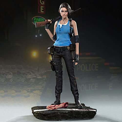 LJIS 1/6 Resident Evil Actionfiguren Alice Hochwertiges Umweltfreundliches PVC-Material Model Statuen Geeignet Für Weihnachten, Halloween, Thanksgiving-Geschenke Cover