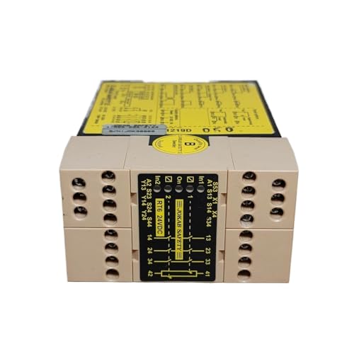 Relais de sécurité RT6 24 V CC à double canal avec indicateurs LED de diagnostic
