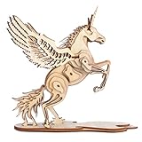 Puzzle pour enfants - 🦄 la planche de puzzle au design licorne est faite de bois pour et à utiliser.